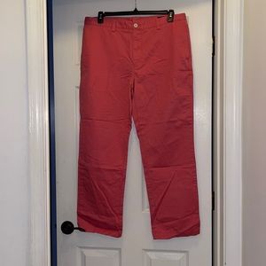 Mens 36x30 Vineyard Vines Coral Club Pants